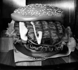 Barbeque Chicken Cheese Burger
