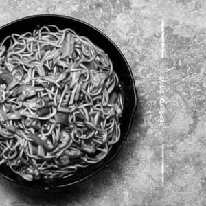 Mushroom Chilli Garlic Noodles 