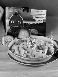 Pasta In Alfredo Sauce