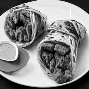 Chicken Kalmi Tikka Roll Chef'S Special