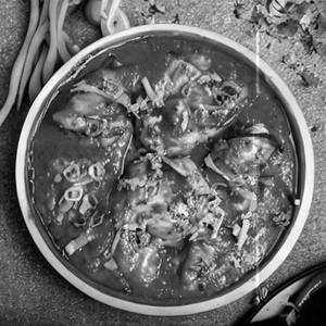 Smoky Chicken B B Q Hot Dod