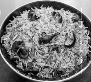 Mushroom Fried Rice
