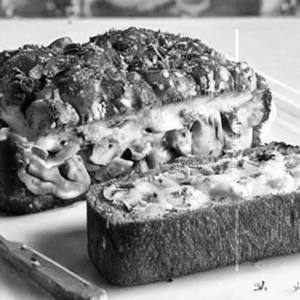 Chicken Cheese Mushroom Loaf
