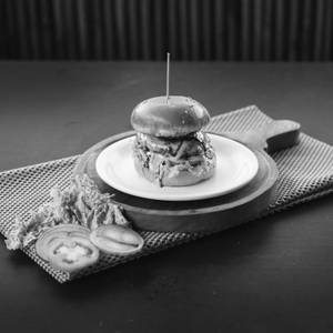 Cheesy Paneer Burger