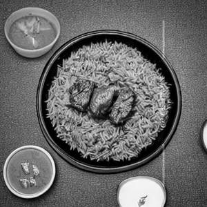 Mutton Bheja Rice