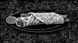 Chicken tikka roll  