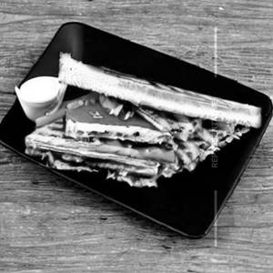 Non Veg Grilled Hawaiian Sandwich