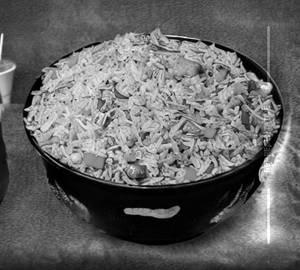 Mixed schezwan fried rice 