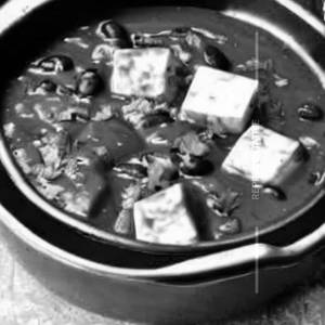 Paneer Black Bean Gravy