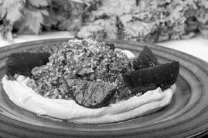 Greek Betroot Hummus Salad Chicken