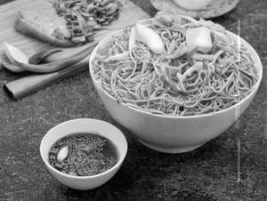 Egg Singaporian Noodles