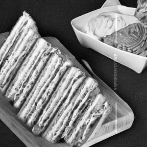 Vegetable Club Sandwich