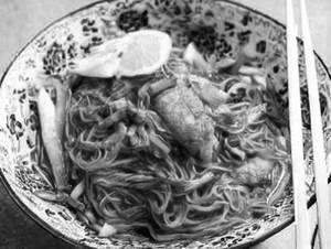 Fish Singaporian Noodles