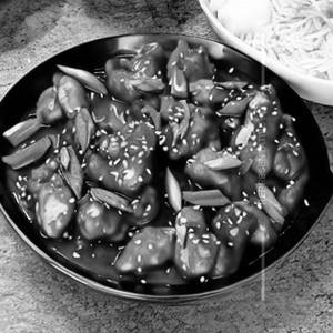 Chicken kung pao style