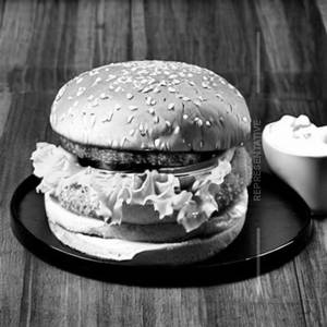 Veg Paneer Cheese Burger