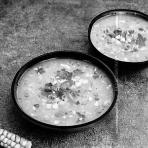 Chicken spicy corn soup
