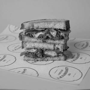 Philly Mushroom Melt Sandwich
