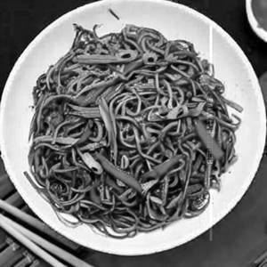 Egg Szechuan Noodles