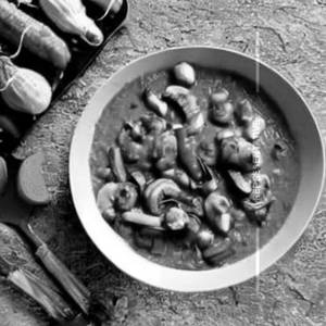 Veg. Mushroom Baby Corn Curry
