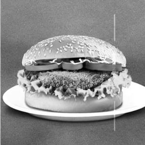 Chicken Achari Burger 