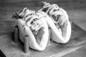Oyster Mushroom Bao (2 Pieces)