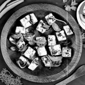 Garlic paneer Dry