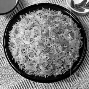 Veg mushroom onion fried rice 
