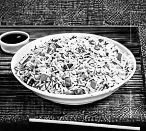 Egg schezwan fried rice [double]