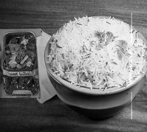 Mushroom Tikka Biryani