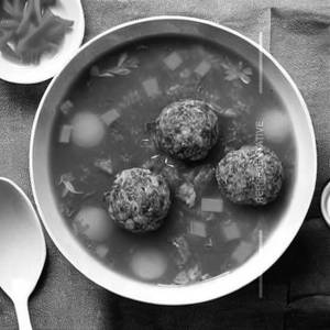 Pork Meat Ball Soup 