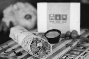 Paneer Shawarma Kathi Roll (9inch)