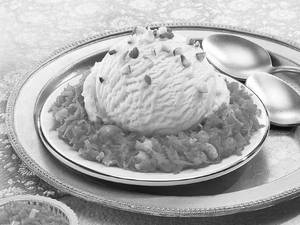 Carrot Halwa Sundae