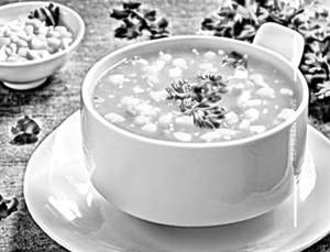 Sweet corn soup