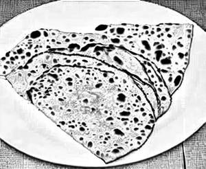 Taw paratha 