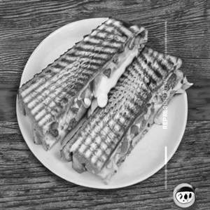 Vegetable Cheese Grilled Sandwich