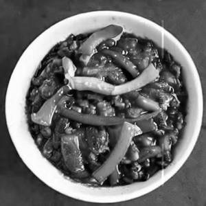 Baby corn chilli [half]