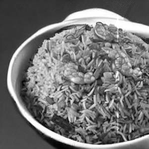 Prawn Mushroom Fried Rice
