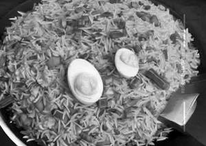 Singapori Egg Fried Rice