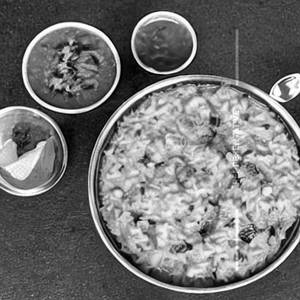 Punjabi Khichdi with Raita