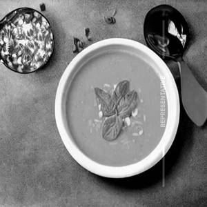 Non-veg Minted Orange Cream Soup