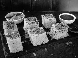 Dhokla.
