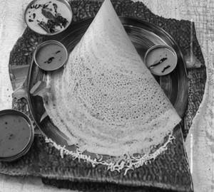 Ghee cheese dosa