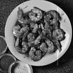 Prawns Fry(semi gravy)    