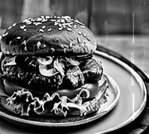 Barbeque chicken cheese burger