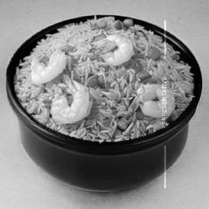 Prawn mixed fried rice [half]