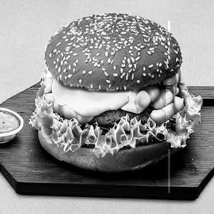 Sweet Corn Chicken Burger 