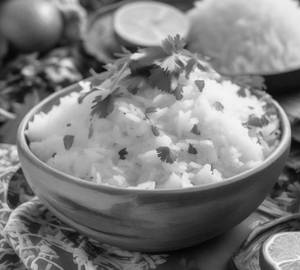 Coconut Rice With Omblett