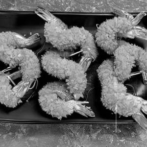 Golden Fried Prawns