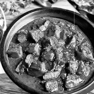 Sehezwan pork dry