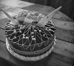 Choco chips cake  [500 gm]